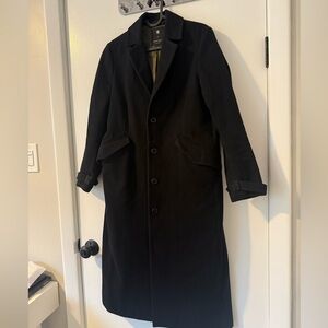 G-Star Wool Coat with Olive Satin Lining